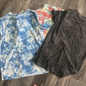 3 Tie-Dye T-Shirts